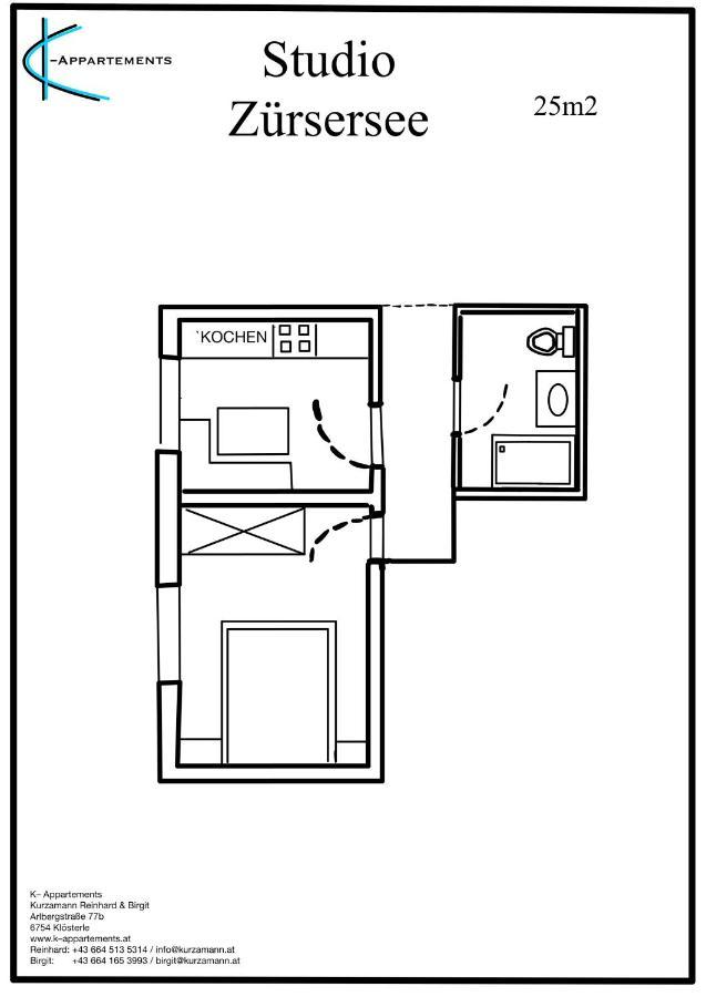 K-Appartements Klosterle المظهر الخارجي الصورة